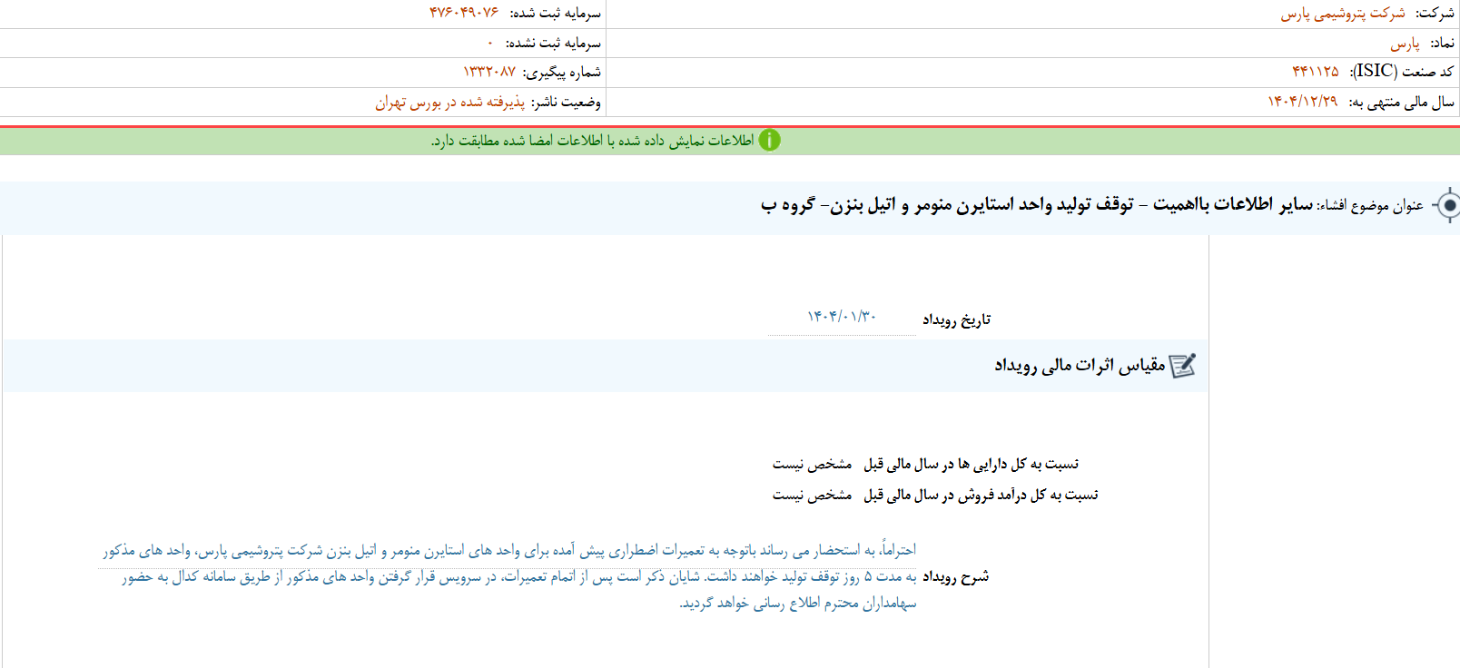 مهم‌ترین اخبار کدال در ۳۰ فروردین ۱۴۰۴