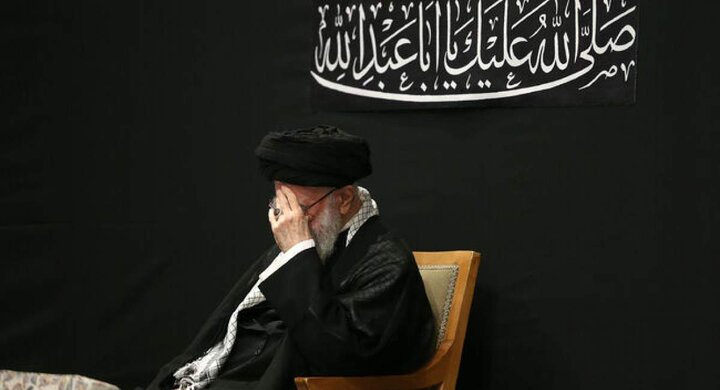 حضور رهبر انقلاب در حسینیه امام خمینی + عکس