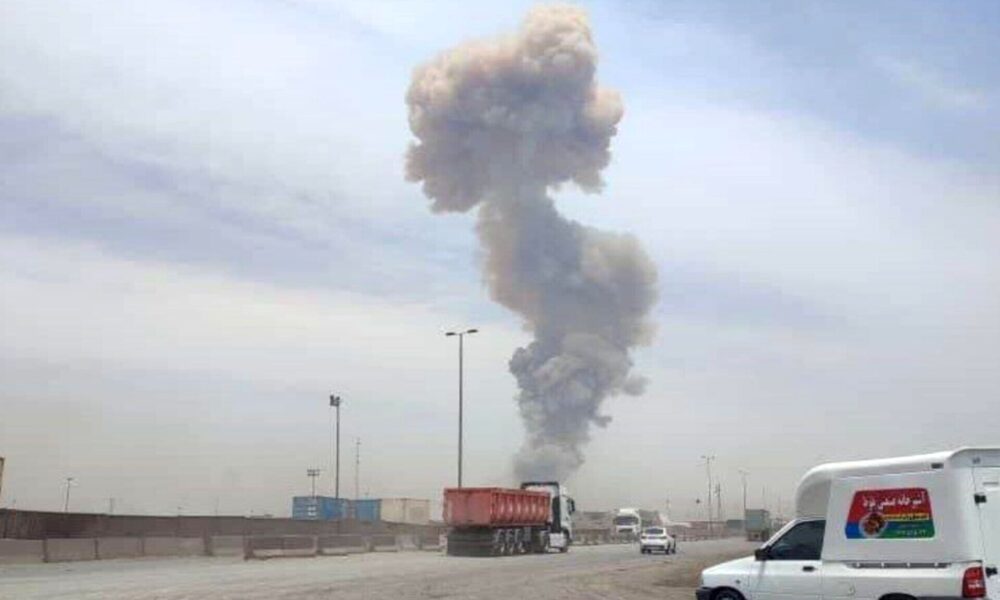 انفجار بندر‌ شهيد رجايى