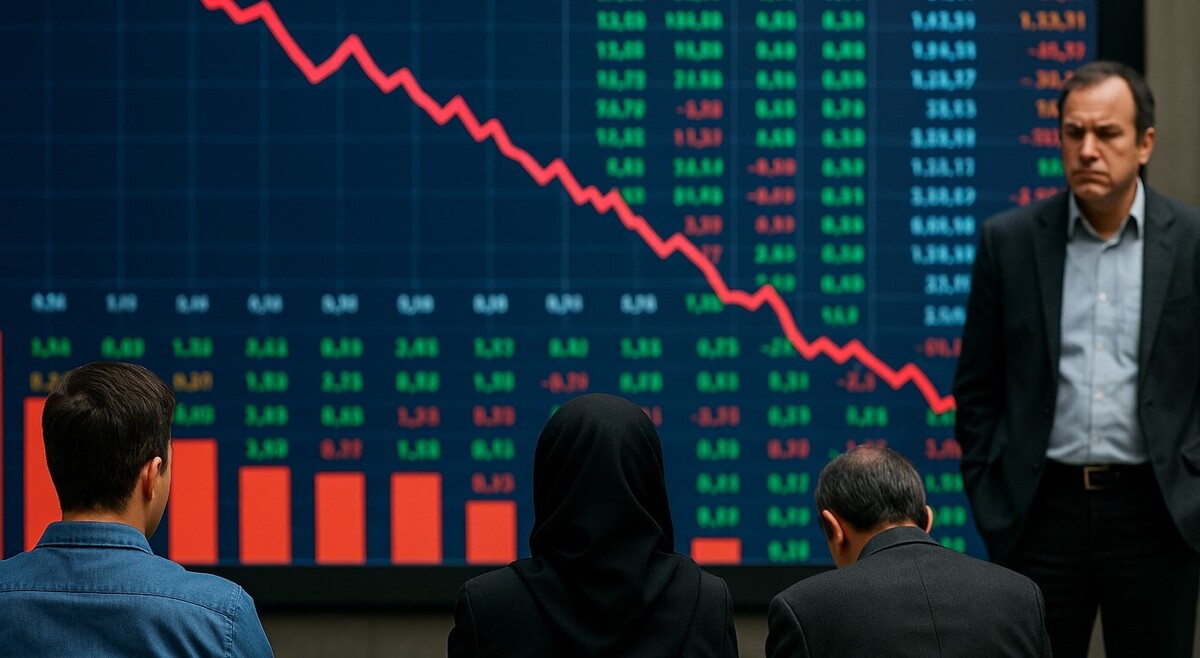 بی‌اعتمادی فعالان بازار به آینده بورس؛ ارزش معاملات خرد در سراشیبی افت قرار گرفت