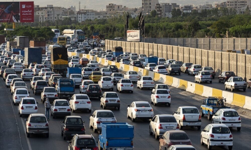 ترافیک سنگین در برخی ورودی‌های تهران