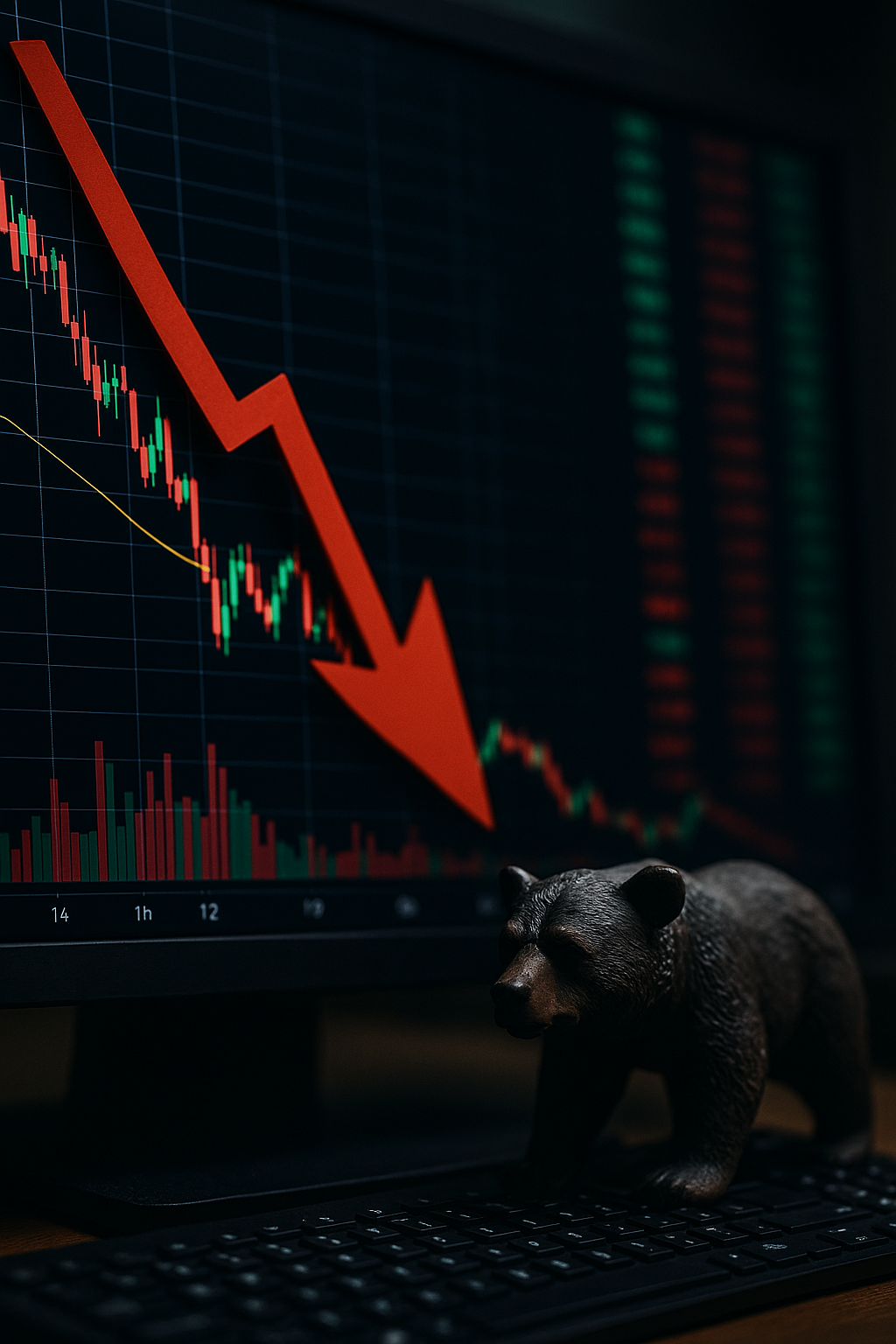 افت سنگین بورس در معاملات امروز ۱۳ آبان ۱۴۰۴