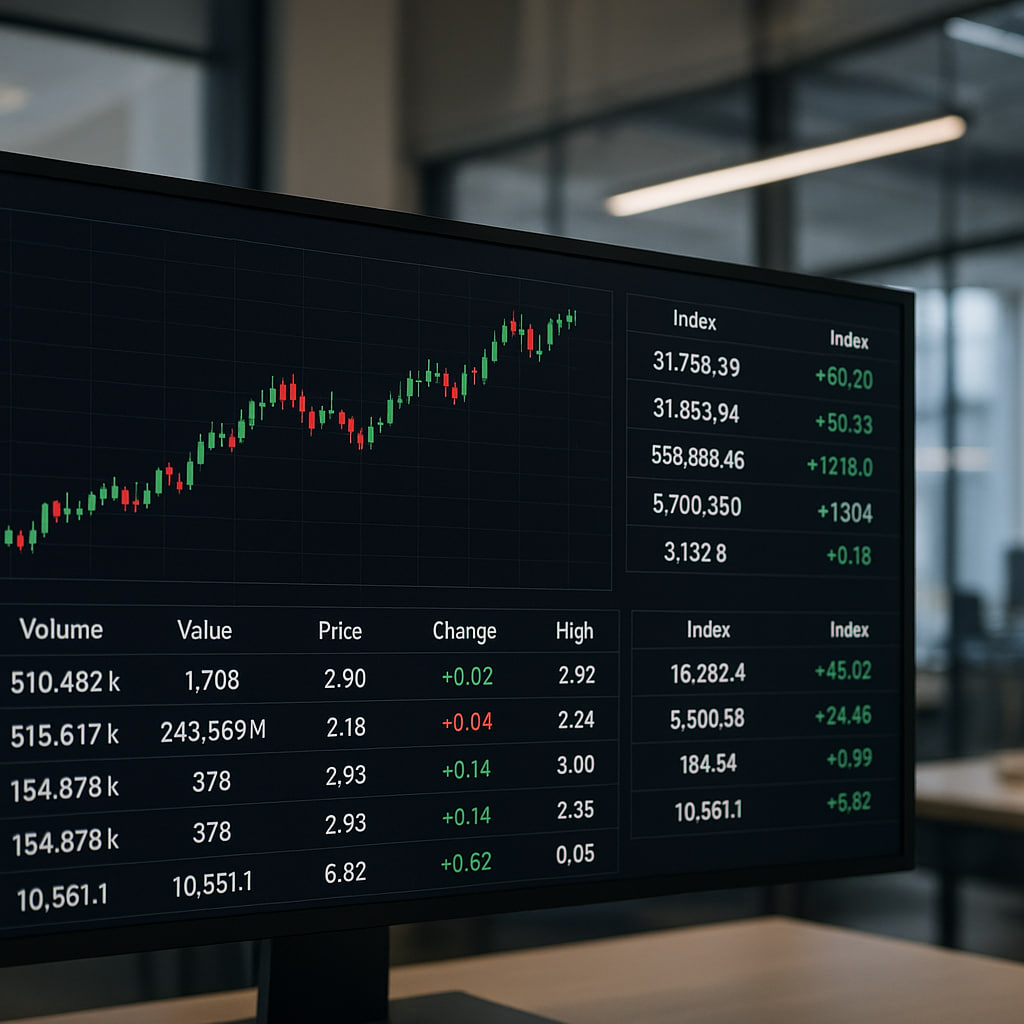 شروع سبز بورس در نخستین روز از آذر ۱۴۰۴