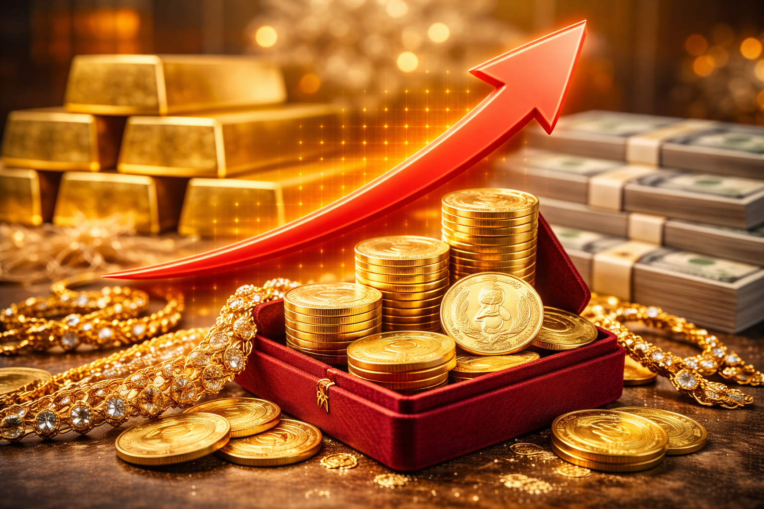 قیمت طلا امروز چهارشنبه یکم بهمن ۱۴۰۴