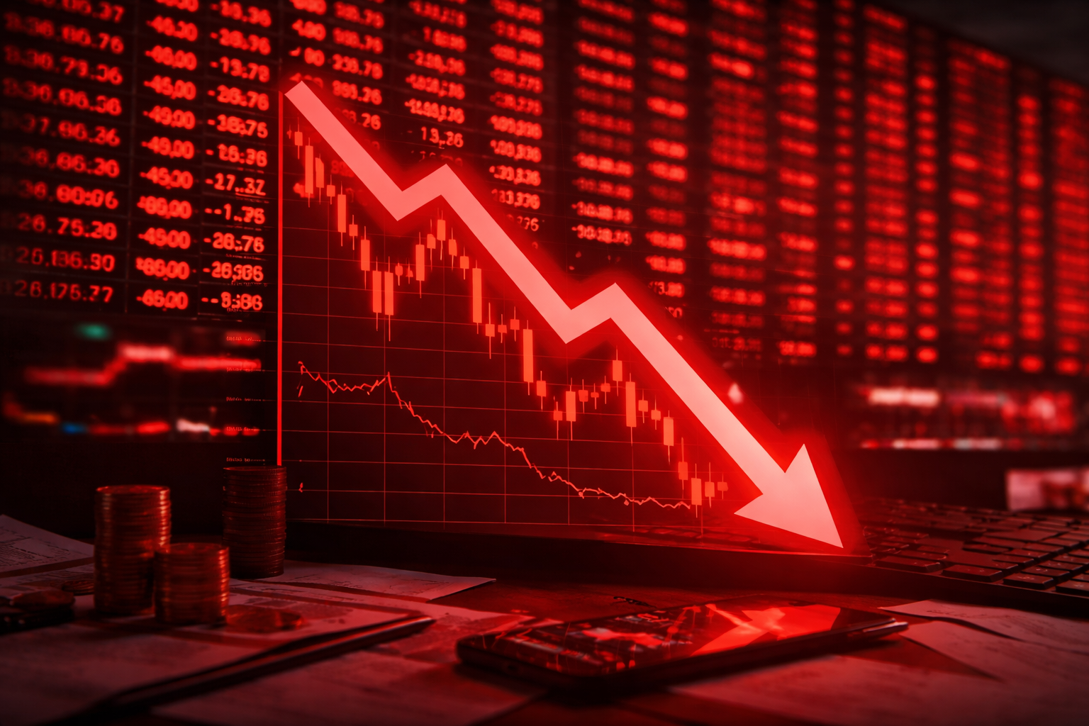سقوط سنگین بورس در آغاز اسفند؛ شاخص کل ۱۰۳ هزار واحد ریخت!